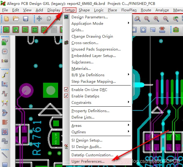 Cadence Allegro PCB设置封装库路径方法_封装